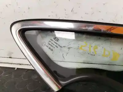 Second-hand car spare part left front triangle quarter glass for kia cee´d tech oem iam references 86180-a2100