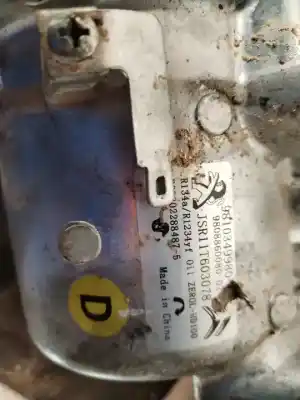 Peça sobressalente para automóvel em segunda mão compressor de ar condicionado a/a a/c por opel combo cargo (e) selection xl erhöhte nutzlast 102 cv / 75 kw referências oem iam 9810349980