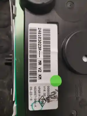 Peça sobressalente para automóvel em segunda mão quadrante por dacia sandero stepway referências oem iam 248103023r  verificado 16-10-25