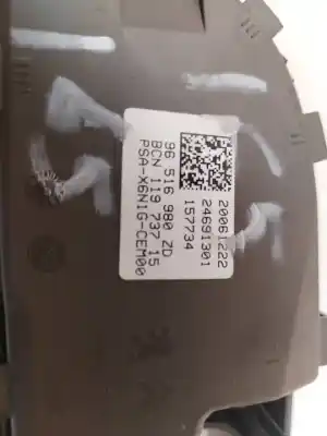 Pezzo di ricambio per auto di seconda mano modulo elettronico per citroen c6 exclusive riferimenti oem iam 96516980zd  verificado 23-9-25