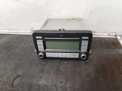 Second-hand car spare part audio system / radio cd for volkswagen caddy ka/kb (2k) life oem iam references vwz2z2h5537952  