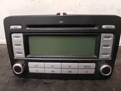 Автозапчастина б/у аудіо система / радіо cd для volkswagen caddy ka/kb (2k) life посилання на oem iam vwz2z2h5537952