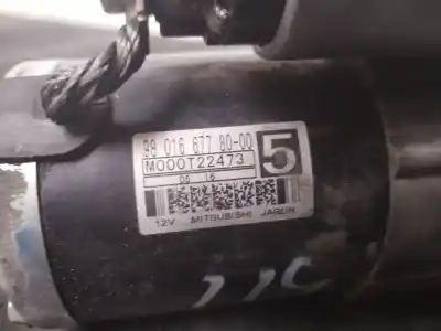 Second-hand car spare part starter motor for citroen c4 grand picasso attraction oem iam references 9801667780-00  verificado 25-06-25