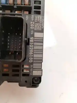 Автозапчасти б/у блок реле/предохранителей за citroen c4 picasso intensive ссылки oem iam 9810296180  verificado 30-9-25