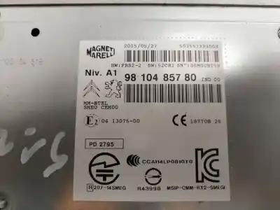 Автозапчасти б/у аудиосистема / радио cd за citroen c4 picasso intensive ссылки oem iam 9810485780