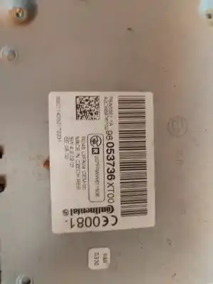 Second-hand car spare part audio system / radio cd for citroen c3 picasso sx oem iam references 98053736xt00  