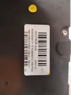 Second-hand car spare part dashboard for citroen c4 picasso feel oem iam references 982706288000  verificado 20-10-25