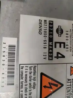 Second-hand car spare part ecu engine control for renault maxity fg 150.35/45 150 cv / 110 kw oem iam references 23710ma43a  verificado 18-7-23