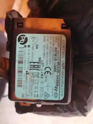 Second-hand car spare part electronic module for kia picanto x-tech oem iam references 95420d400  