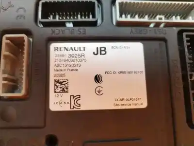 Peça sobressalente para automóvel em segunda mão módulo eletrônico por renault clio v intens referências oem iam 284b13925r
