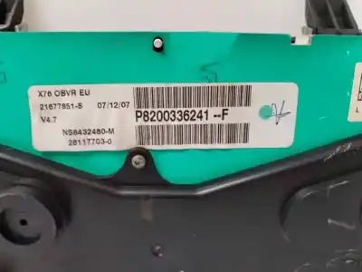 Автозапчастина б/у панель інструментів для renault kangoo (f/kc0) luxe privilege посилання на oem iam p8200336241f   Автозапчастина б/у панель інструментів для renault kangoo (f/kc0) luxe privilege посилання на oem iam p8200336241f