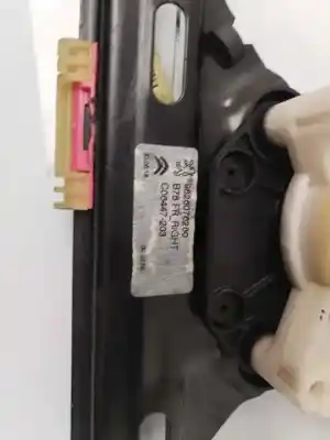 Second-hand car spare part passenger side right window regulator for citroen c4 grand picasso rip curl oem iam references 9825709680  