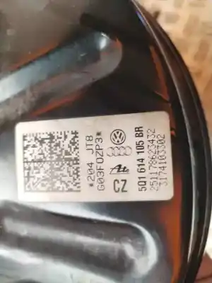Автозапчастина б/у гальмівний серво для seat leon st (5f8) 1.6 tdi посилання на oem iam 5q1614105br  