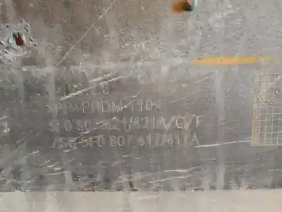Автозапчастина б/у задній бампер для seat leon st (5f8) 1.6 tdi посилання на oem iam 5f0807417  