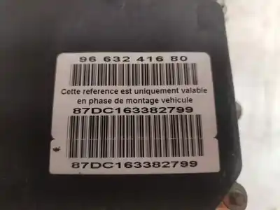 Автозапчастина б/у абс для peugeot 307 break/sw (s2) sw pack + 136 cv / 100 kw посилання на oem iam 9663241680  