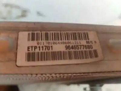 Автозапчастина б/у водяний радіатор для peugeot 307 break/sw (s2) sw pack + 136 cv / 100 kw посилання на oem iam 9646577680  