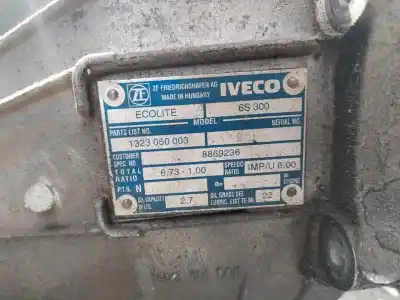 Автозапчастина б/у коробка передач для iveco daily furgón fg 33 s ... v batalla 3000 посилання на oem iam 6s300  