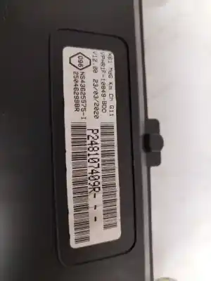 Автозапчасти б/у приборная доска за renault kangoo iii authentic 74 cv / 55 kw ссылки oem iam p248107409  