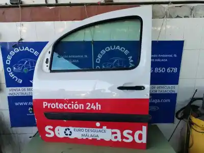 Автозапчасти б/у левая передняя дверь за renault kangoo iii authentic 74 cv / 55 kw ссылки oem iam   