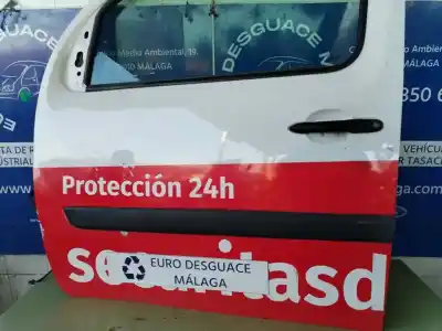 Автозапчасти б/у левая передняя дверь за renault kangoo iii authentic 74 cv / 55 kw ссылки oem iam   