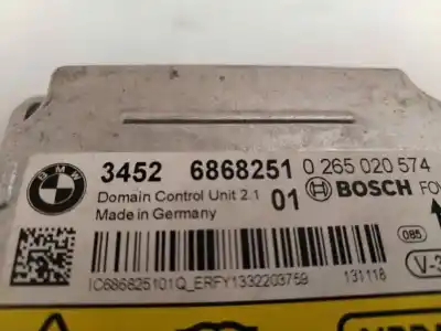 Second-hand car spare part airbag control unit for bmw 5 touring (f11) 520 i oem iam references 34526868251