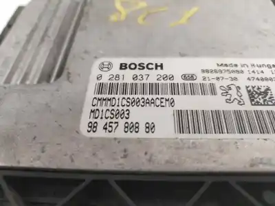 Second-hand car spare part ecu engine control for opel combo cargo (e) edition 102 cv / 75 kw oem iam references 9845780880  