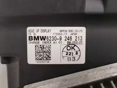 Second-hand car spare part multifunction display for bmw 5 touring (f11) 520 i oem iam references 62309246213