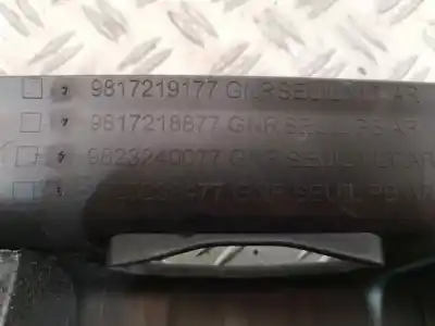 Peça sobressalente para automóvel em segunda mão moldagem por opel combo cargo (e) edition 102 cv / 75 kw referências oem iam 9817219177