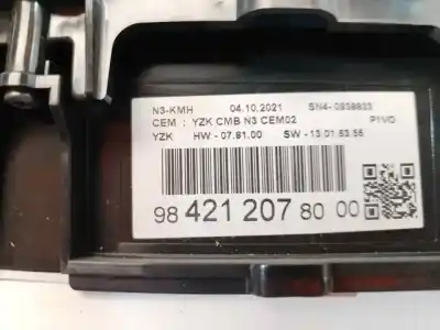 Peça sobressalente para automóvel em segunda mão quadrante por opel combo cargo (e) edition 102 cv / 75 kw referências oem iam 98421207800