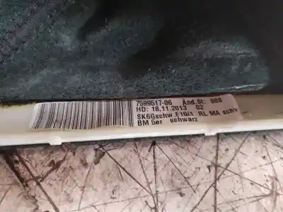 Second-hand car spare part gear lever trim for bmw 5 touring (f11) 520 i oem iam references 759951706