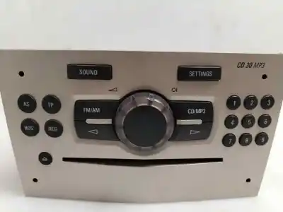Peça sobressalente para automóvel em segunda mão sistema de áudio / rádio cd por opel corsa d z12xep referências oem iam 13254191  