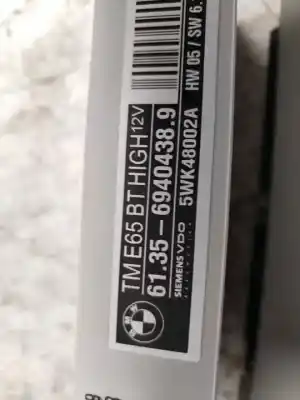 Second-hand car spare part electronic module for bmw serie 7 (e65/e66) 730ld 218 cv / 160 kw oem iam references 69404389  