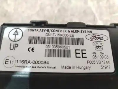 Second-hand car spare part electronic module for ford transit courier limited 101 cv / 74 kw oem iam references dn1t15k600ee  