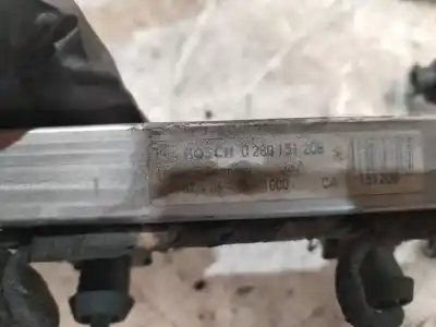 Peça sobressalente para automóvel em segunda mão régua / rampa de injetores por opel corsa d z12xep referências oem iam 0280151208