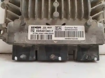 Автозапчастина б/у ебу контролер двигуна для citroen berlingo 2.0 hdi top familiar посилання на oem iam 5ws40136c-t   Автозапчастина б/у ебу контролер двигуна для citroen berlingo 2.0 hdi top familiar посилання на oem iam 5ws40136c-t