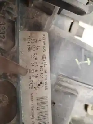 Peça sobressalente para automóvel em segunda mão farol / farolim esquerdo por bmw serie 7 (e65/e66) 730ld 218 cv / 160 kw referências oem iam 7165451