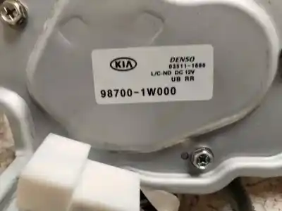 Peça sobressalente para automóvel em segunda mão motor do limpador traseiro por kia rio emotion referências oem iam 987001w00