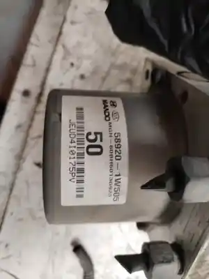 Peça sobressalente para automóvel em segunda mão abs por kia rio emotion referências oem iam 589201w505  