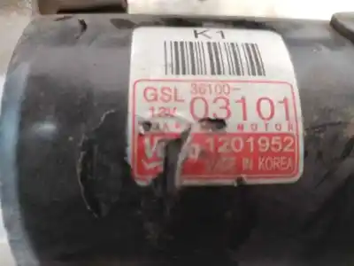 Peça sobressalente para automóvel em segunda mão motor de arranque por kia rio emotion referências oem iam 3610003101