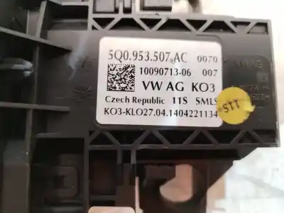 Second-hand car spare part multifunction switch for seat leon (5f1) 1.6 tdi oem iam references 5q0953507ac  