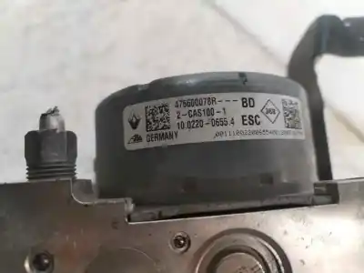 Автозапчастина б/у абс для dacia dokker sl xplore 95 cv / 70 kw посилання на oem iam 476600078r  