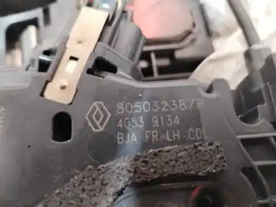 Peça sobressalente para automóvel em segunda mão fechadura da porta dianteira esquerda por renault clio v intens referências oem iam 805032387r