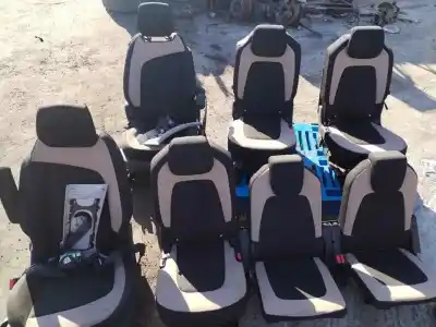Peça sobressalente para automóvel em segunda mão conjunto de bancos por citroen c4 picasso intensive referências oem iam   