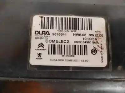 Peça sobressalente para automóvel em segunda mão módulo eletrônico por citroen c4 picasso intensive referências oem iam 9805164380