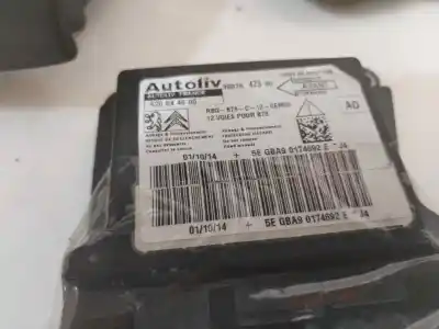 Автозапчастина б/у комплект подушки безпеки для citroen c4 picasso intensive посилання на oem iam 9807547380  