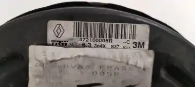 Автозапчастина б/у гальмівний серво для renault scenic iii xmod bose 110 cv / 81 kw посилання на oem iam 472100005r  