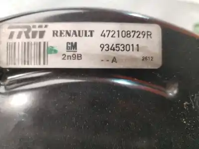 Автозапчасти б/у тормозной серво за renault trafic combi (ab 4.01) 9 - plazas (l1h1) 2.9t combi corto ссылки oem iam 472108729r  