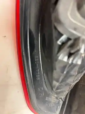 Second-hand car spare part right tailgate light for renault kangoo profesional 95 cv / 70 kw oem iam references 220-17766  verificado 1-10-25