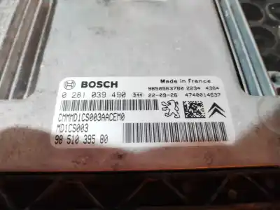 Second-hand car spare part  for PEUGEOT RIFTER  OEM IAM references 0281039490  