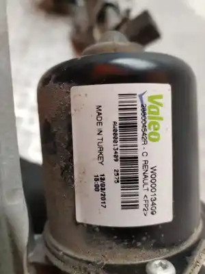 Pezzo di ricambio per auto di seconda mano tiranti e motorino del tergicristallo anteriore per renault clio iv dynamique riferimenti oem iam w000013409  